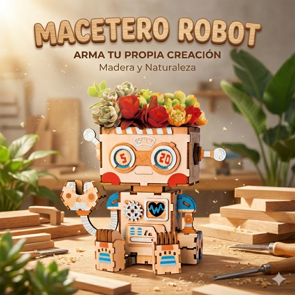 Macetero Robot